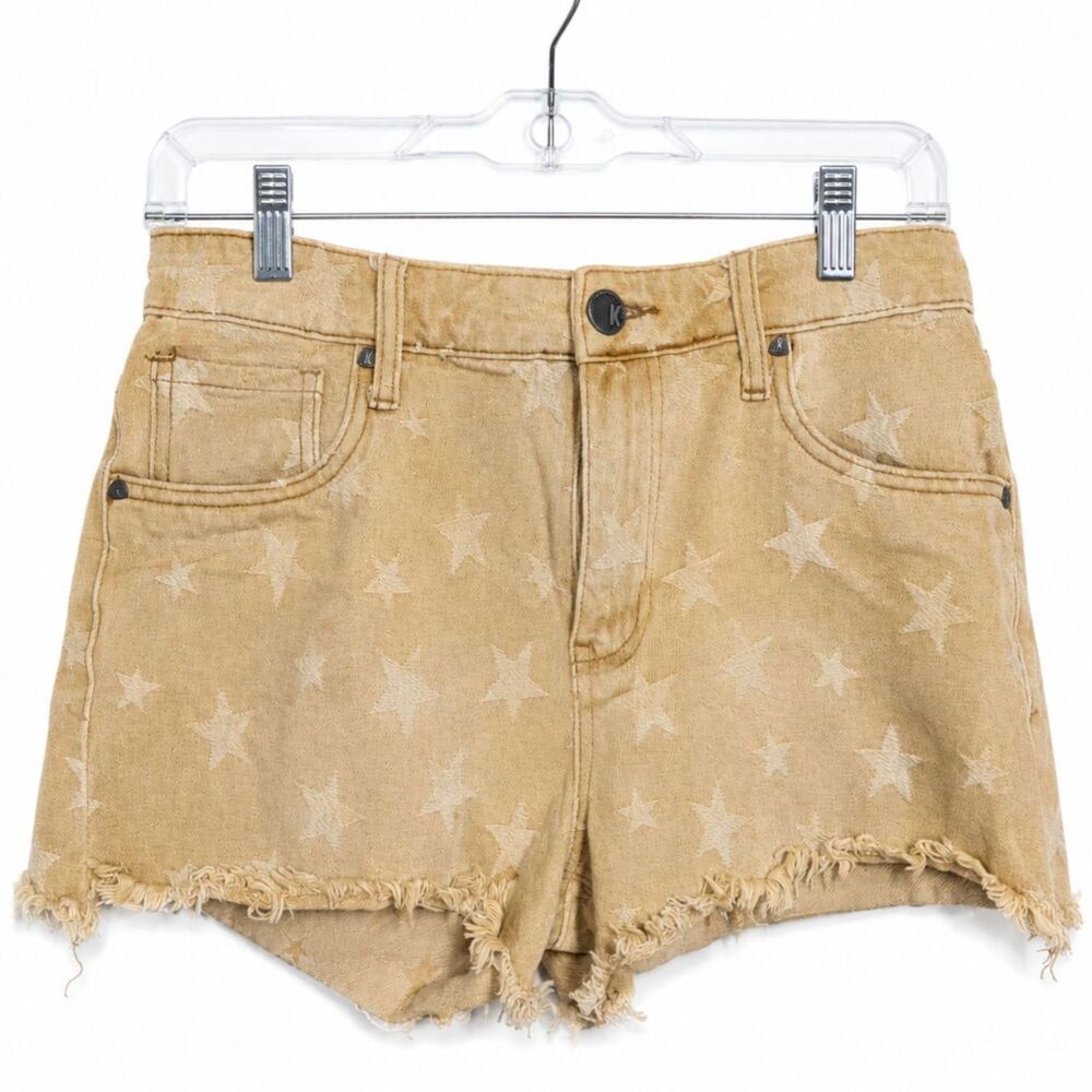CLEARANCE! KUT from the Kloth Size 2 Raw Hem Denim Shorts 100% Cotton